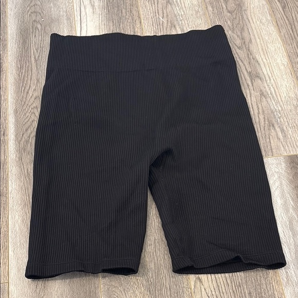 Dynamite Black Bike Shorts with Wide Waistband - Picture 2 of 7